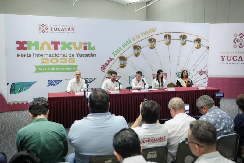 Todo listo para la Feria Internacional de Yucatán Xmatkuil 2025