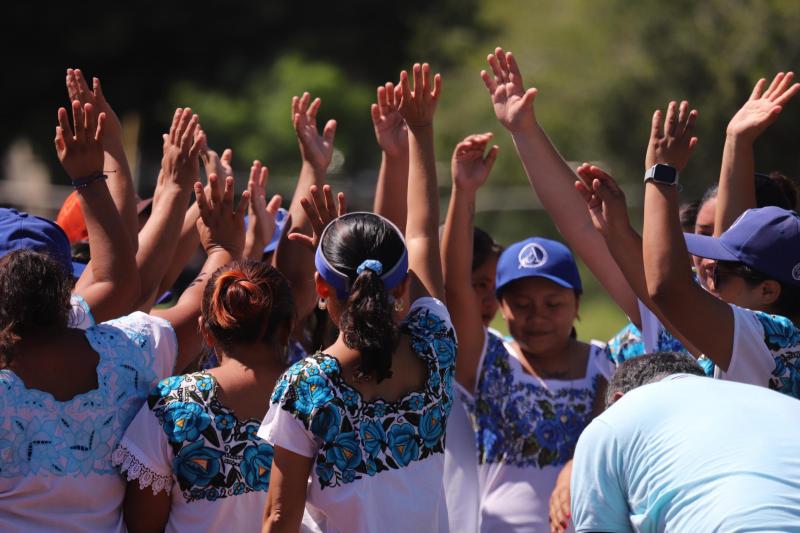 Amazonas de Yaxcabá participan en cuadrangular en Monterrey