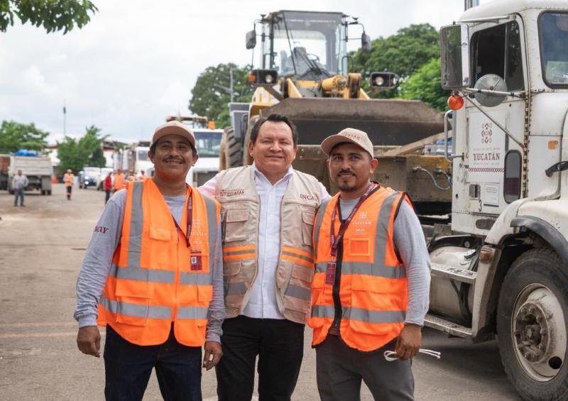 Yucatán envía brigada de apoyo a Veracruz tras inundaciones