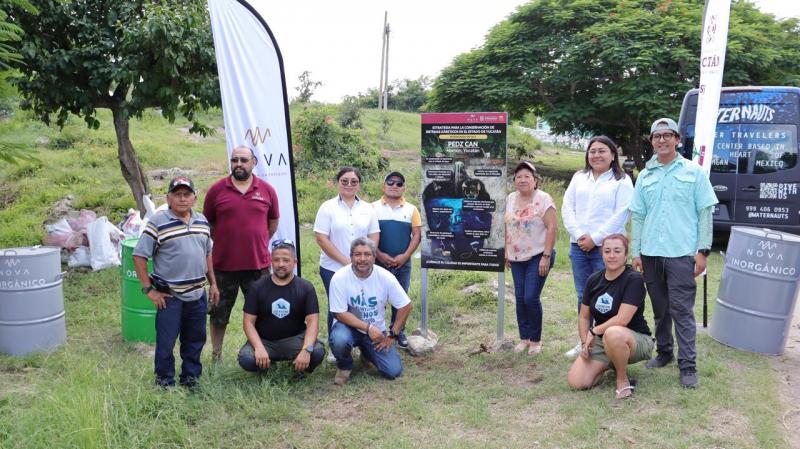Gobierno y sociedad se unen para proteger cenotes de Homún  