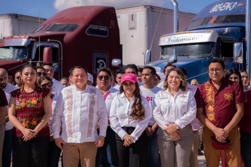 Yucatán envía 30 toneladas de ayuda humanitaria