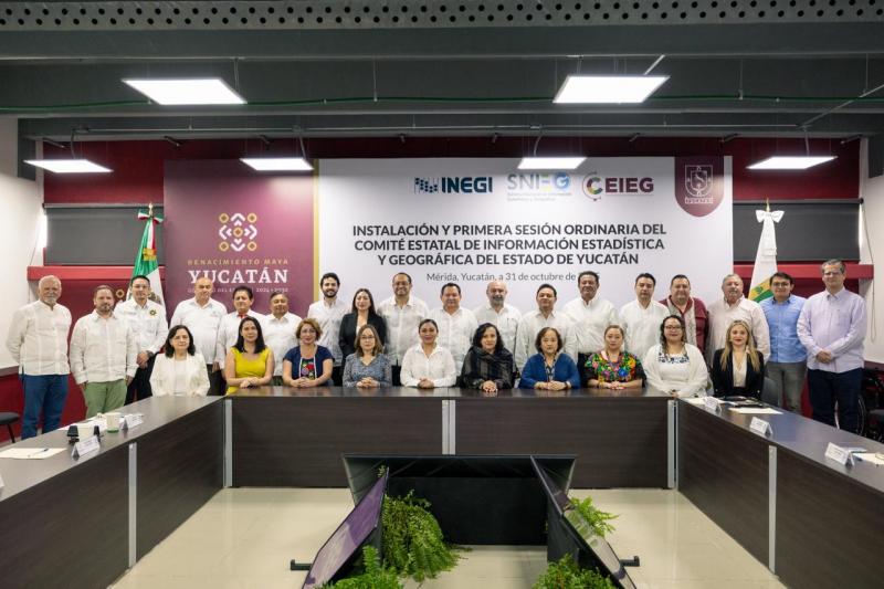 Gobierno de Yucatán fortalece decisiones con información estadística precisa