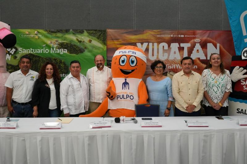 Octopus festival in Río Lagartos
